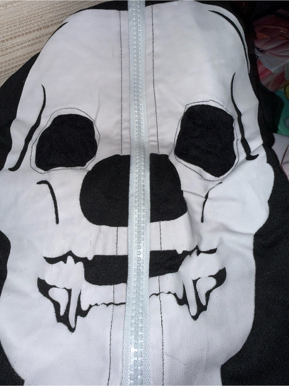 Tipsy Elves Black and White Skeleton Costume - Picture 10 of 11